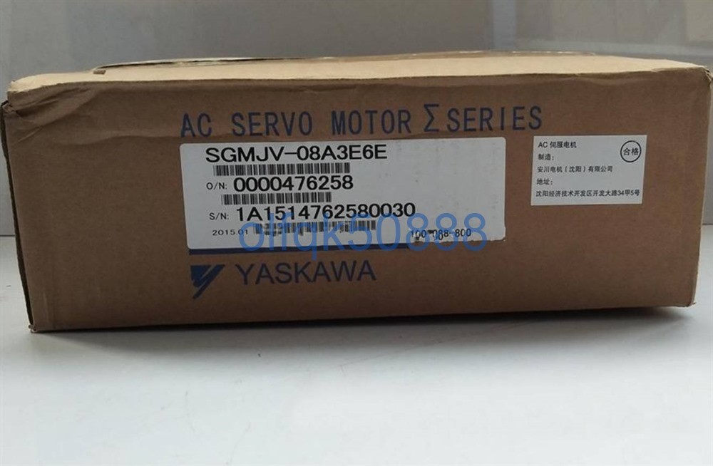 新品◆税込 東京発 代引可◆ YASKAWA / 安川電機 サーボモータ SGMJV-08A3E6E【６ヶ月保証】