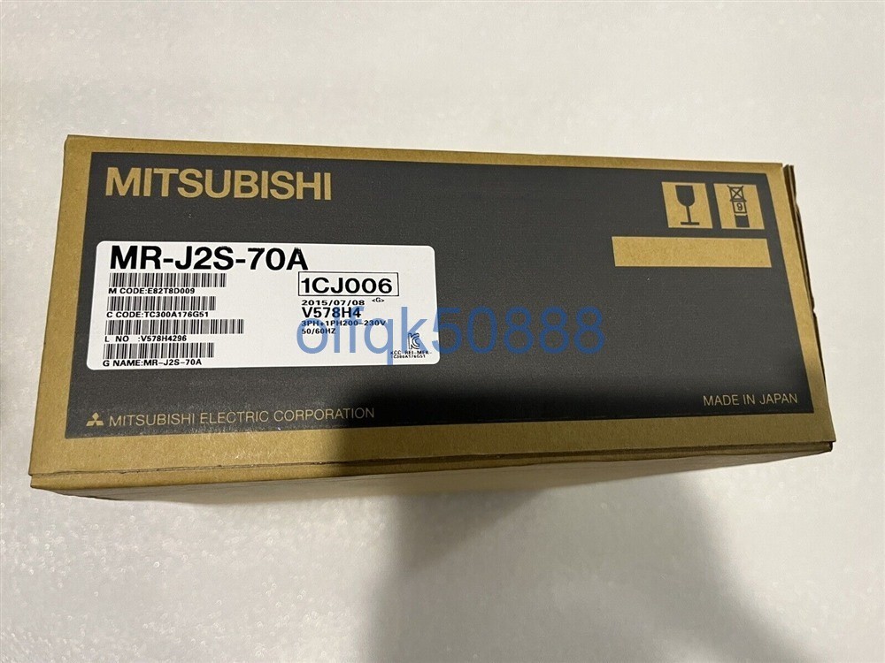 新品◆税込 東京発 代引可◆MITSUBISHI/三菱 　MR-J2S-70A　サーボアンプ　【６ヶ月保証】