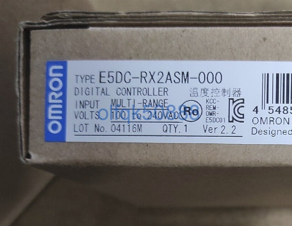 新品【東京発★代引可】OMRON/オムロン E5DC-RX2ASM-000 温度調節器 【6ヶ月保証】工具、DIY用品