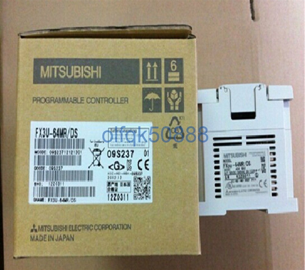 新品◆税込 東京発 代引可◆ MITSUBISHI/三菱 マイクロシーケンサー 基本ユニット FX3U-64MR/DS【６ヶ月保証】_画像1