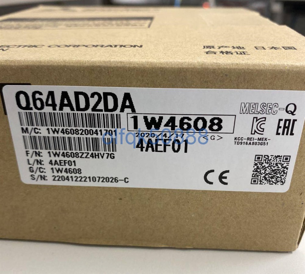 クラシック 新品【東京発☆代引可】MITSUBISHI シーケンサQ64AD2DA PLC