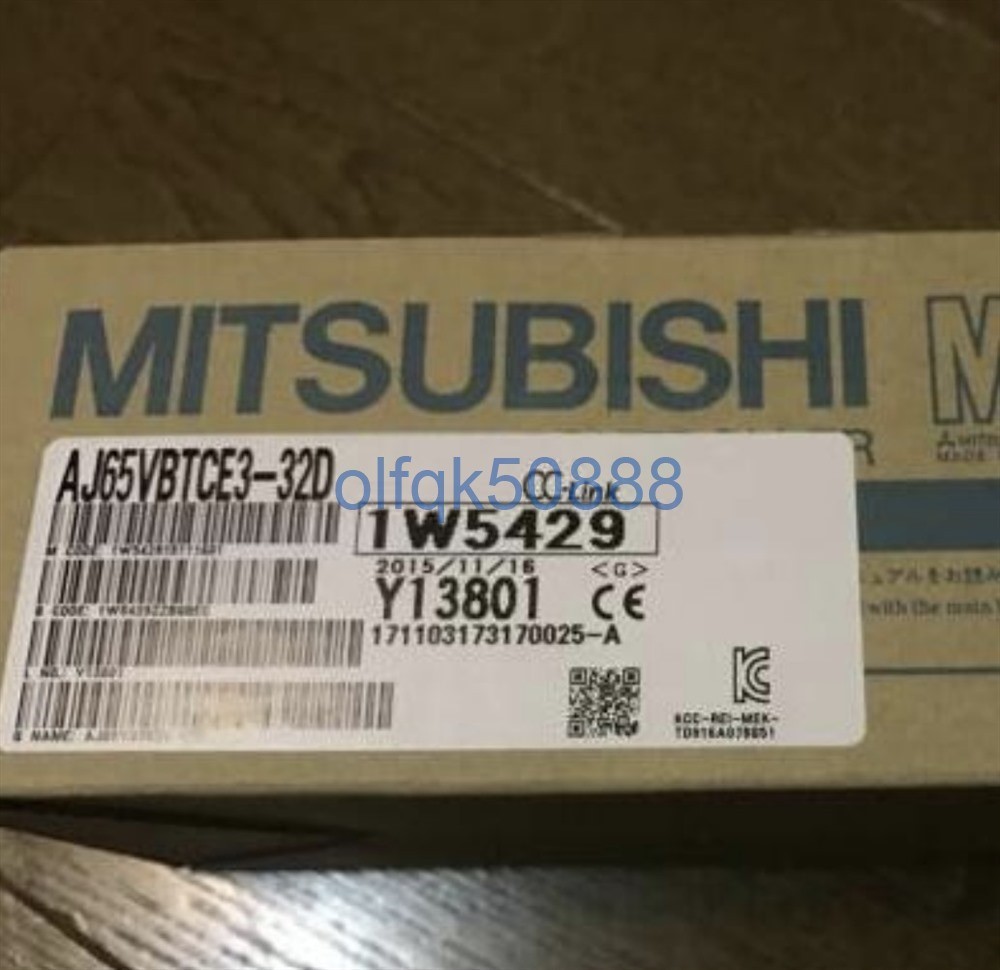 新品◆税込 東京発 代引可◆ MITSUBISHI/三菱 AJ65VBTCE3-32D 入力ユニット【６ヶ月保証】