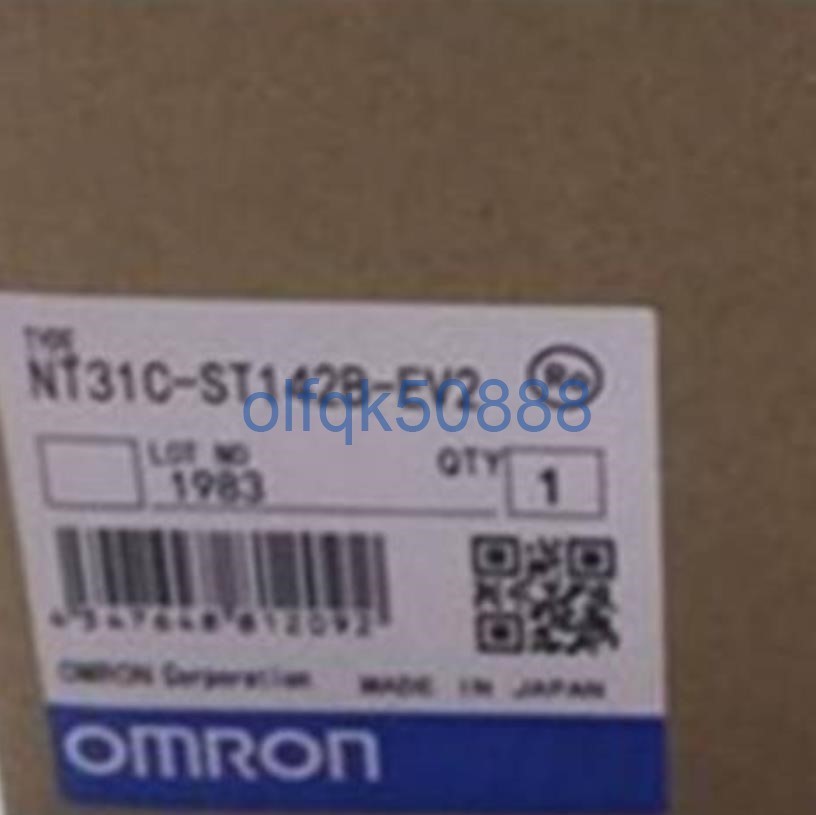 新品◆税込 東京発 代引可◆ OMRON/オムロン タッチパネル NT31C-ST142B-EV2 【６ヶ月保証】