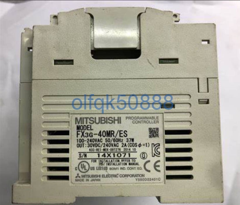 新品◆税込 東京発 代引可◆ 3個 三菱電機 MITSUBISHI MELSEC-F シーケンサ FX3G-40MR/ES【６ヶ月保証】