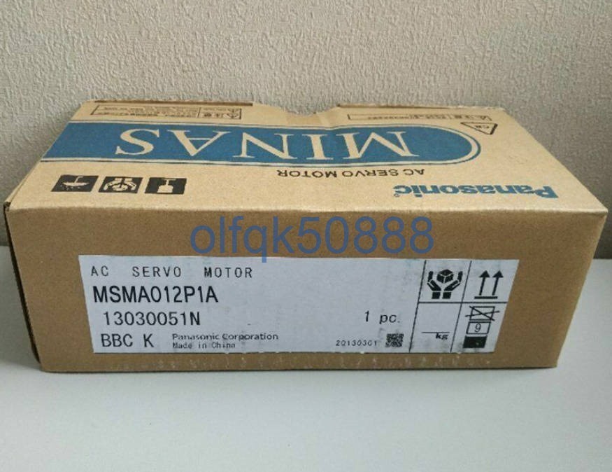 新品◆税込 東京発 代引可◆ PANASONIC/パナソニック サーボモーター MSMA012P1A 【６ヶ月保証】_画像1