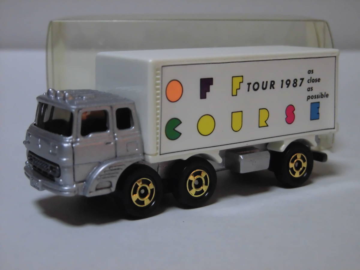 ☆トミカ OFF COURSE COMPANY特注 7-1 三菱ふそうパネルバン:MITSUBISHI FUSO TRUCK(オフコースコンサートツアー/小田和正)超入手困難品!