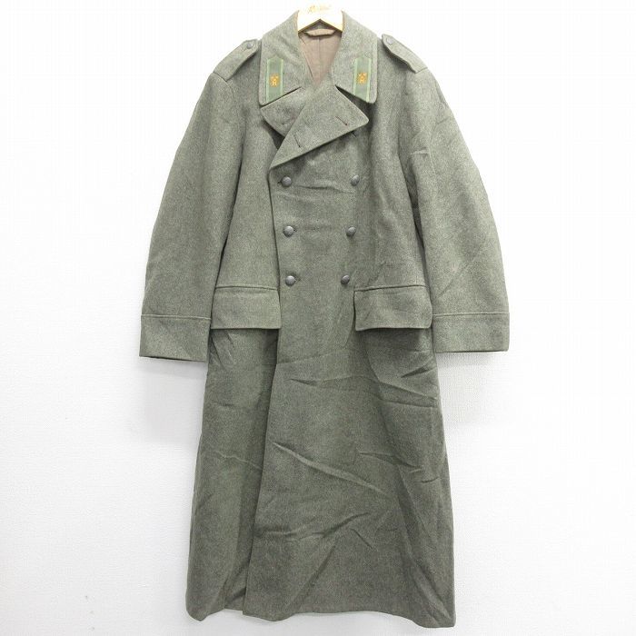 【お1人様1点限り】 ロング丈 スウェーデン軍 40s メンズ コート ミリタリー ビンテージ 長袖 M/古着 緑 アウター 中古 23feb01 spe グリーン Mサイズ 【お1人様1点限り】 ロング丈 スウェーデン軍 40s メンズ コート ミリタリー ビンテージ 長袖 M/古着 緑 アウター 中古 23feb01 spe グリーン Mサイズ