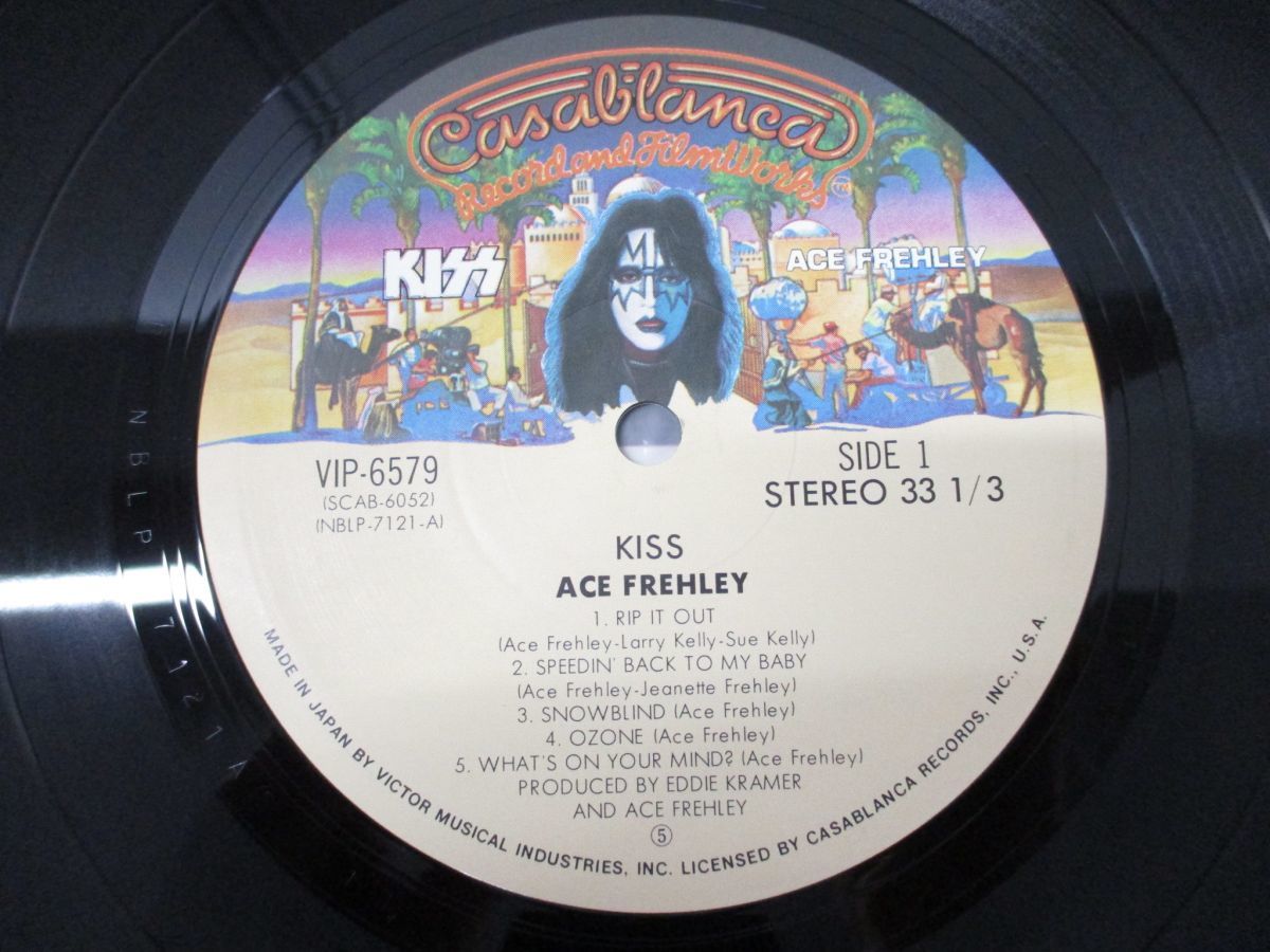 △01)【帯付き】Kiss/キッス/Ace Frehley/エース・フレーリー/VIP-6579