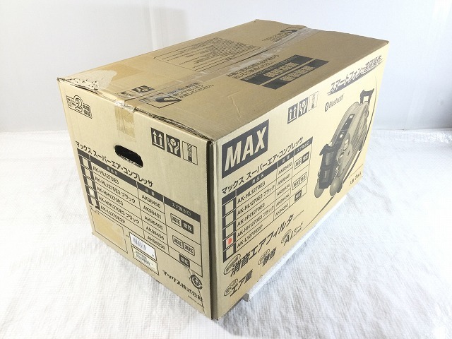 品 MAX マックス 高圧 4口 エアーコンプレッサ AK-HH1270E3/AK-HH1270E