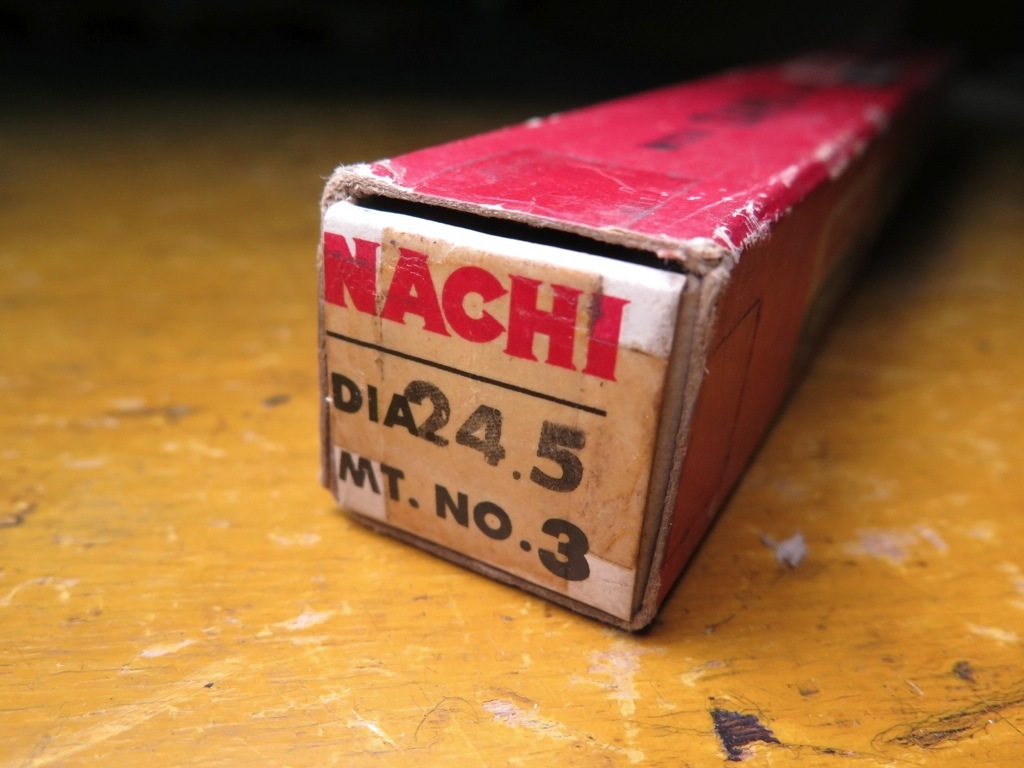 ■ナチ/NACHI 不二越 テーパーシャンクドリル 24.5mm×MT3　長期在庫品_画像5