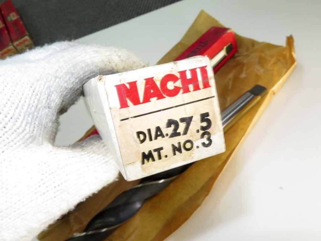 1800円 【お気に入り】 ■ナチ NACHI 不二越 テーパーシャンクドリル 27.5mm×MT3 長期在庫品