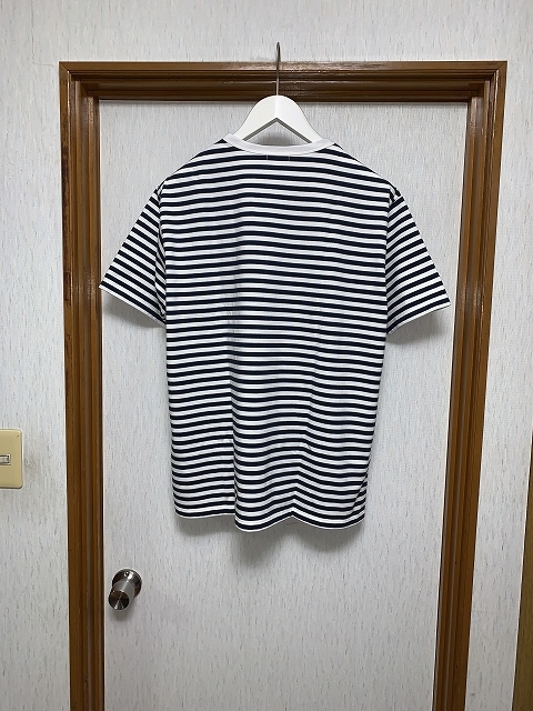M 新品 23ss nanamica COOLMAX St. Jersey Tee Tシャツ navy_画像2