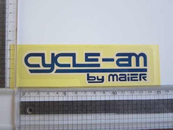 サイクラム cycle-am メイヤー スポンサー ステッカー/デカール 自動車 バイク オートバイ レーシング S51_画像6
