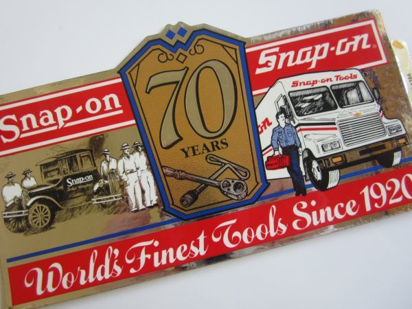 Snap on スナップオン Since 1920 70years Since 1920 ステッカー/デカール 自動車 オートバイ バイク レーシング F1 S52の画像2