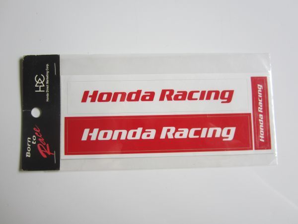 HONDA Racing ホンダ レーシング バイク オートバイ ステッカー/当時物 自動車 デカール S53_画像3