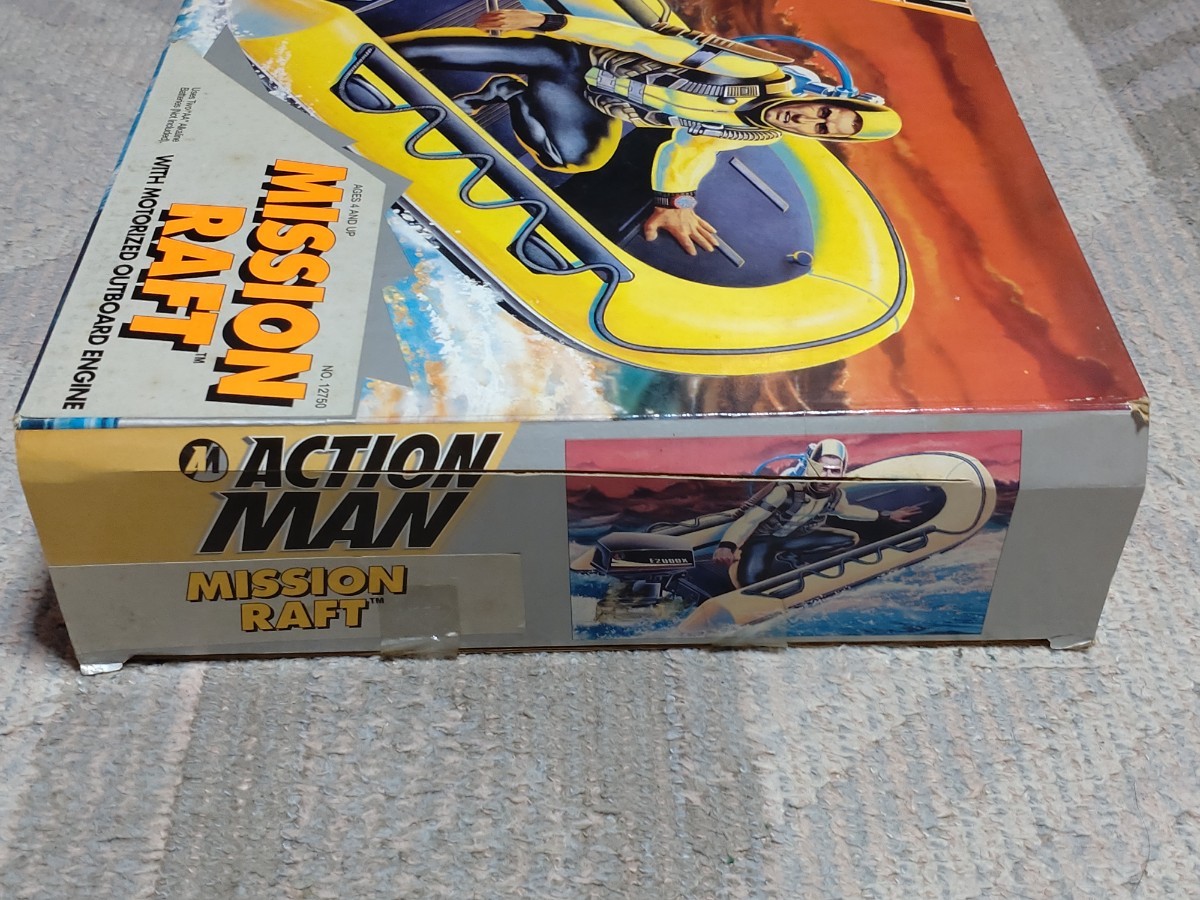 ACTION MAN MISSION RAFT ② (1/6サイズ？、フィギュア付属無)　箱、内部は開封済、ビニール包装未開封未使用品_画像3