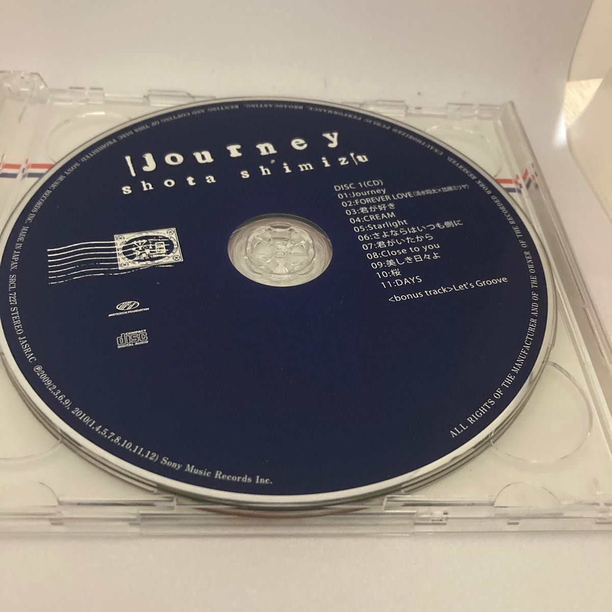 Ｊｏｕｒｎｅｙ （初回生産限定盤） （ＤＶＤ付） 清水翔太