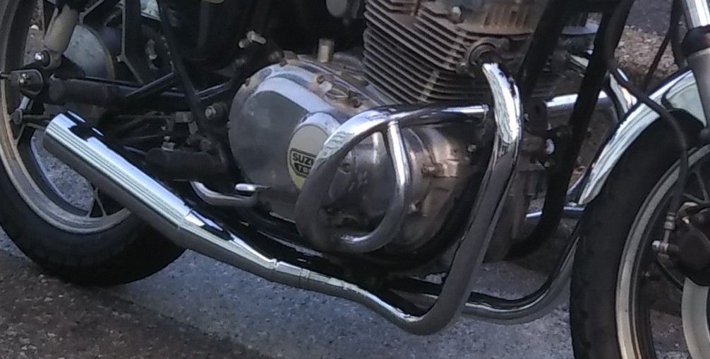 最終出品】GS400 マフラー ヨシムラ タイプ GSX400L GSX400E ザリ ゴキ