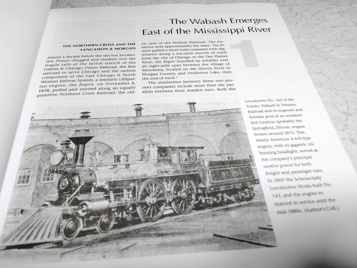 ＜洋書＞米鉄道　ウォーバッシュ鉄道の歴史『FOLLOW THE FLAG：A History of the Wabash Railroad Company』
