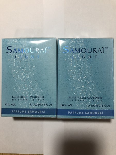 * new goods * Alain Delon Samurai light EDT SP 100ml × 2 ps * postage 0!*