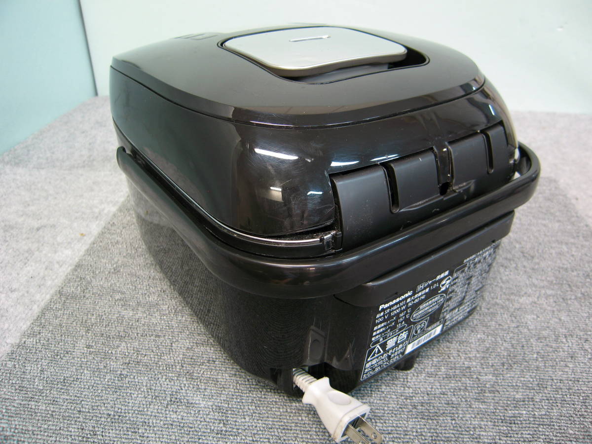 □美品 Panasonic IH炊飯ジャー SR-HBA101 5.5合炊き 2021年製 中古品