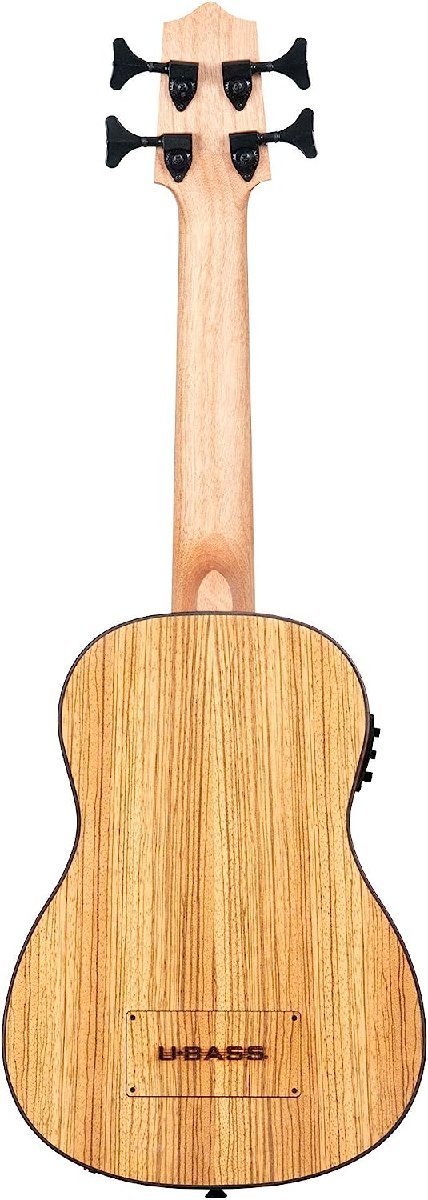 KALA UBASS-ZEB-FS カラ u-bass ウクレレベース Zebrawood ゼブラウッドボディ ケース付属 送料無料_画像5