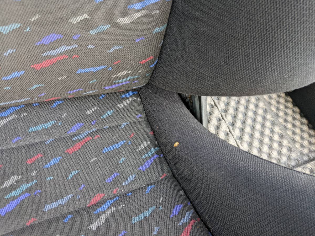 1円 RECARO SR-3 定番のルマンカラー2脚セット 90年代のスポ車によく