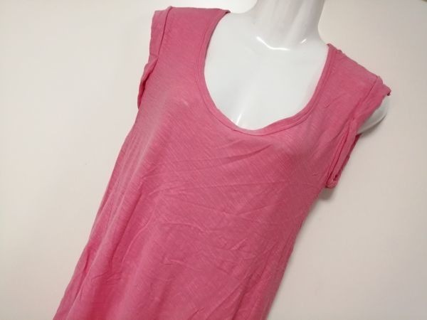 jjyk8-320 # GAP # shirt cut and sewn tops no sleeve sleeveless cotton pink XXS
