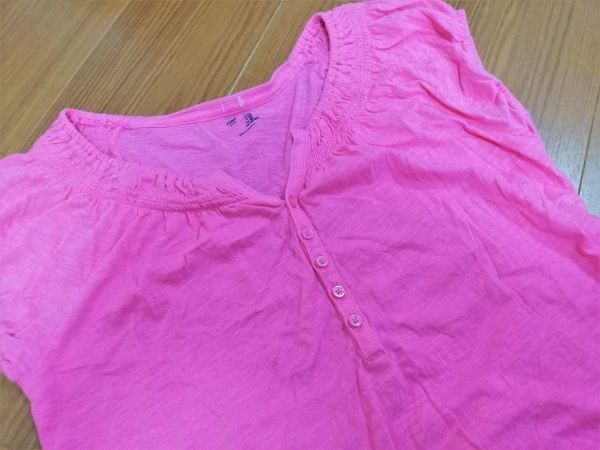 jjyk8-268 # Gap # cut and sewn tops no sleeve sleeveless cotton pink XS