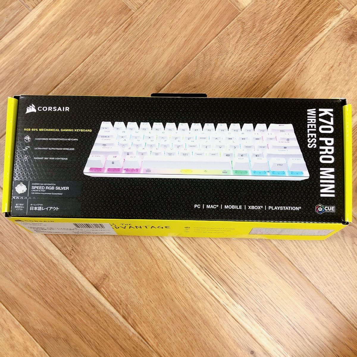 CORSAIR コルセア ワイヤレス キーボード K70 PRO MINI_画像3