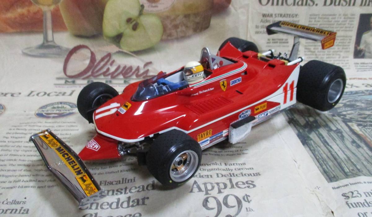 ★激レア絶版*EXOTO*1/18*Ferrari 312T4 #11 1979 Belgian GP*Jody Scheckter*フェラーリ