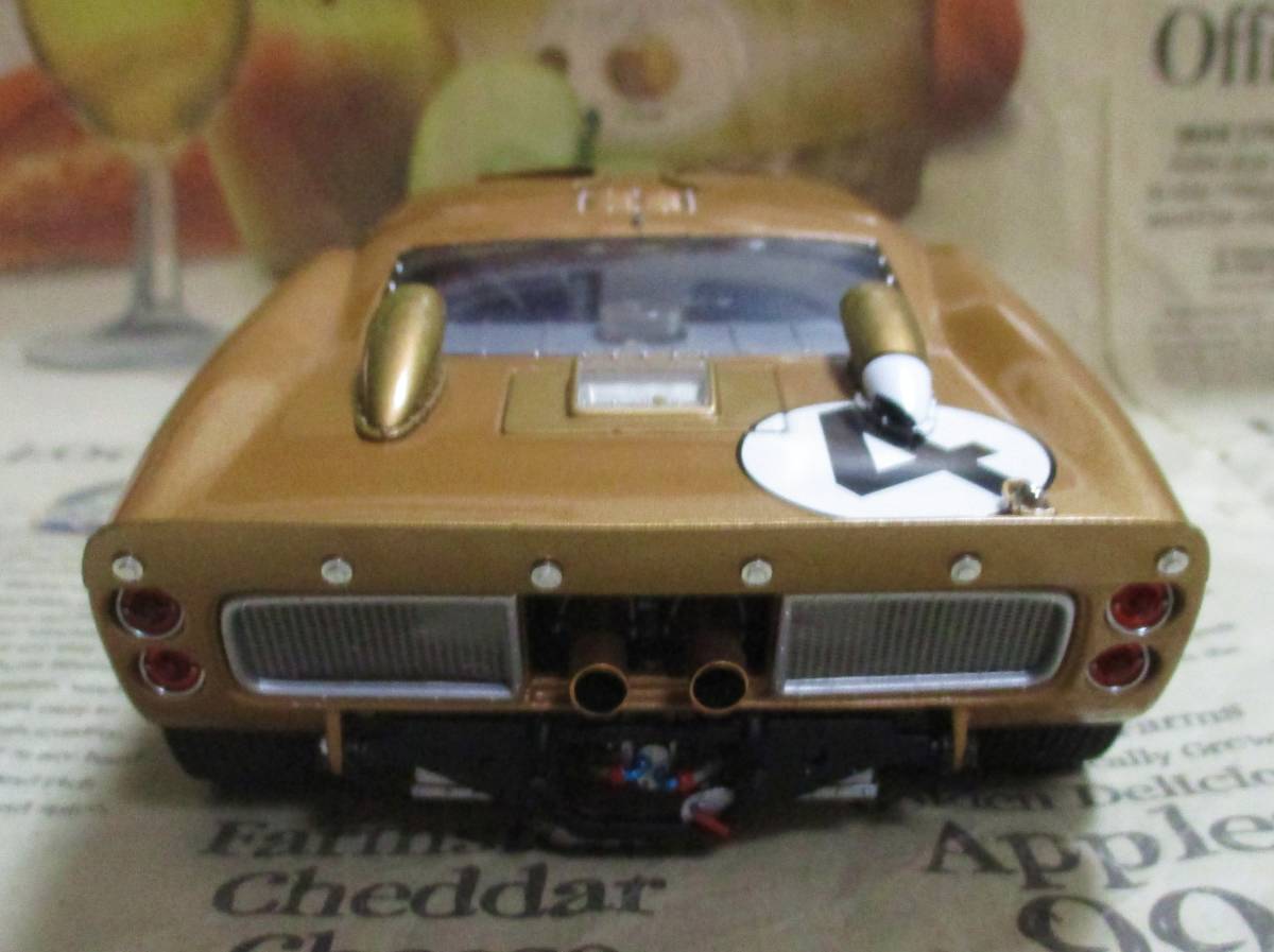 ☆激レア絶版☆EXOTO*1/18*1966 Ford GT40 MKII #4 1966 Le Mans 24h*ルマン≠BBR_画像4