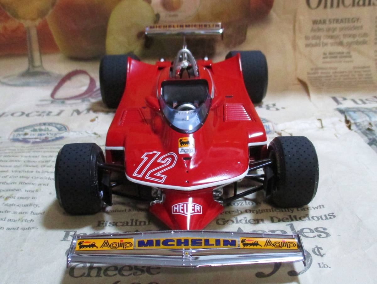 * очень редкий распроданный *EXOTO*1/18*1979 Ferrari 312T4 #12 1979 South African GP*Gilles Villeneuve* Ferrari 