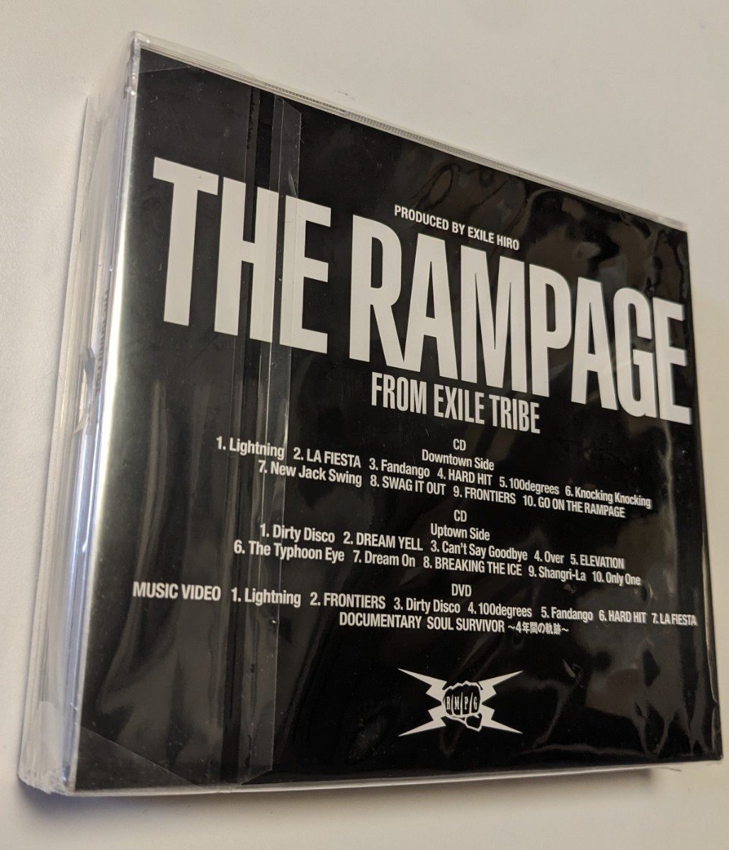 M 匿名配送 THE RAMPAGE from EXILE TRIBE THE RAMPAGE (2CD＋DVD) 4988064866762_画像2