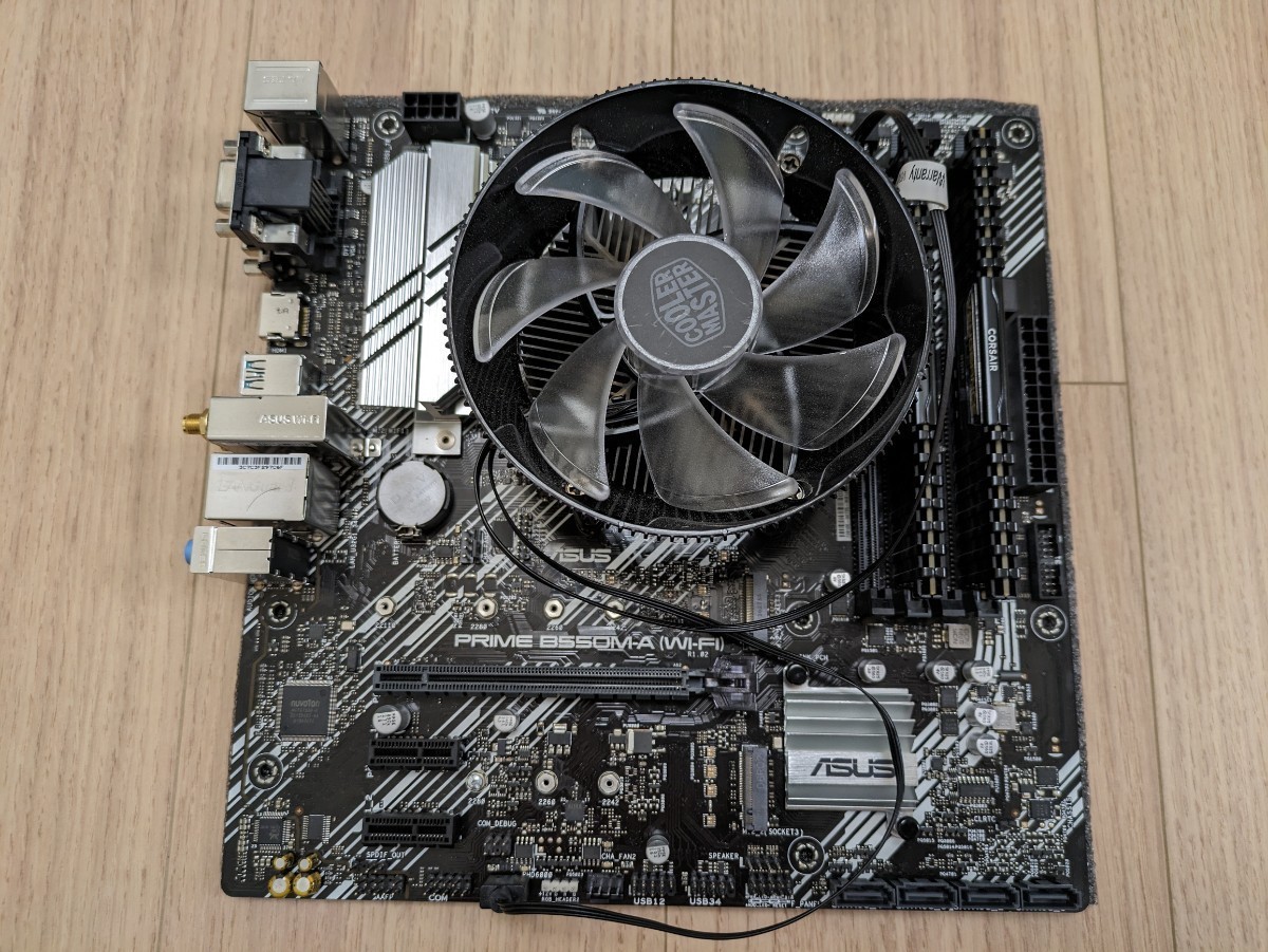 MB/CPU/メモリセット】ASUS B550M-A WiFi + AMD Ryzen 5 PRO 4650G +