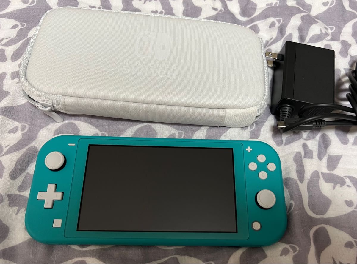 Nintendo Switch Lite 極美品！　本体　充電器、純正ソフトケース付き！　動作確認済み！