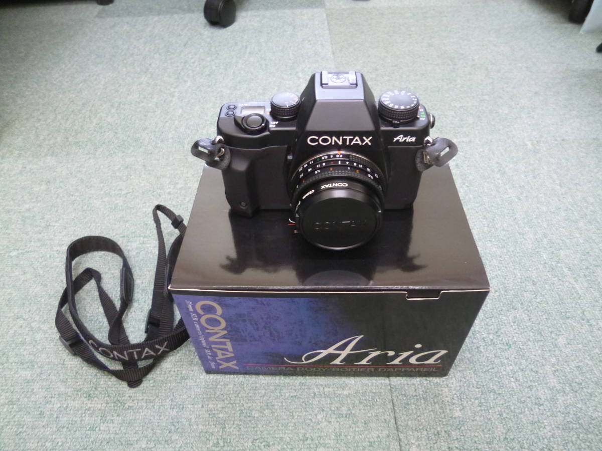 98%OFF!】 CONTAX Aria レンズ付き 家電、AV、カメラ jockeypr.com.br