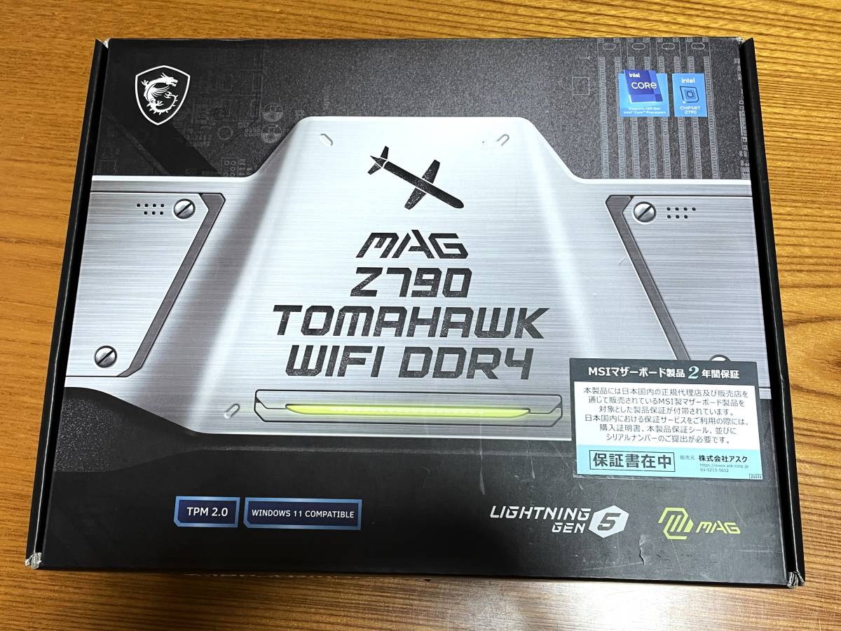 ■□　 　MSI MAG Z790 TOMAHAWK WIFI DDR4 　□■_画像1