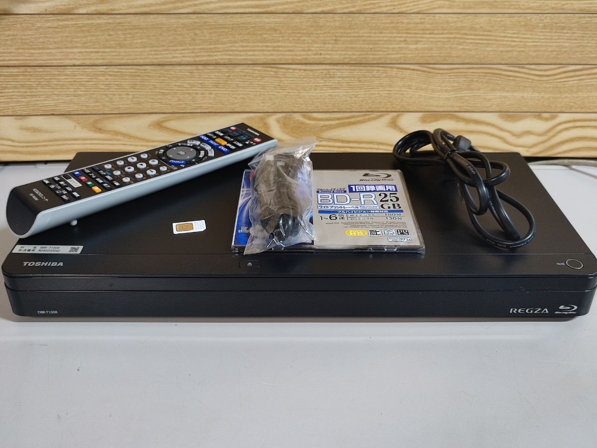 新品 東芝 TOSHIBA レグザブルーレイ REGZA DBR-T1008 1TB 3番組同時録画 ブルーレイレコーダー 通販 