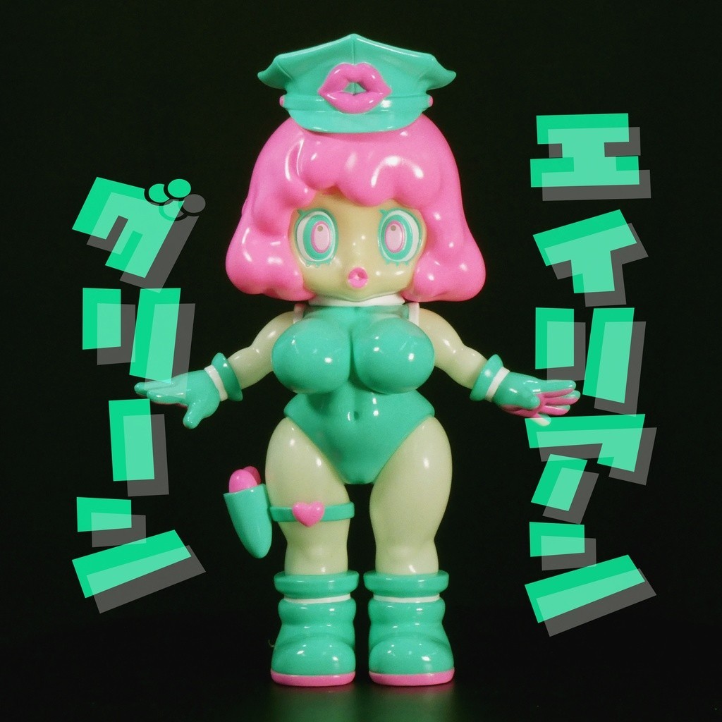 【別倉庫からの配送】 スラコ marusan studio 【新品】 エイリアングリーン ソフビ GID 蓄光 一般 【別倉庫からの配送】 スラコ marusan studio 【新品】 エイリアングリーン ソフビ GID 蓄光 一般
