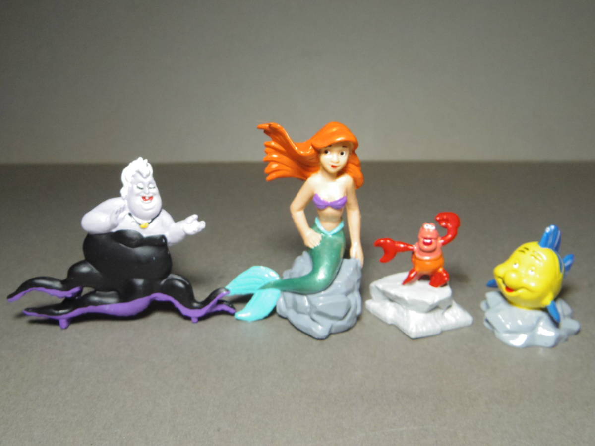  Disney Little Mermaid PVC фигурка 4 вида комплект BULLYLAND Ariel 