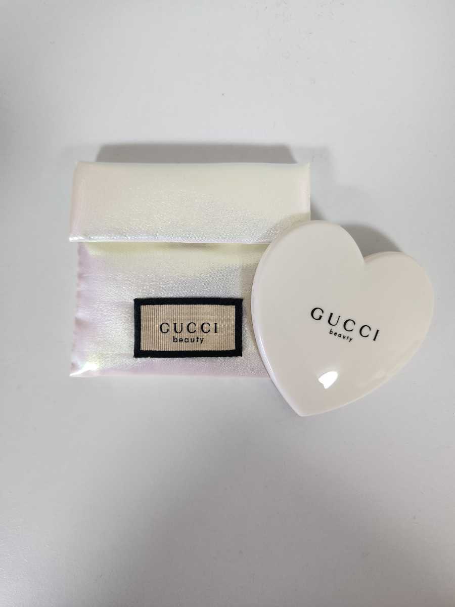 GUCCI グッチ ハート ミラー☆非売品☆ノベルティ♪鏡_画像1