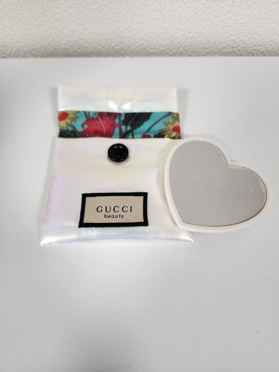 GUCCI グッチ ハート ミラー☆非売品☆ノベルティ♪鏡_画像2