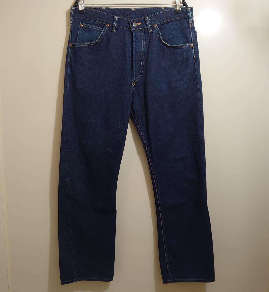 逆輸入 ☆超美品☆Lee × ウエアハウス コラボ 50年代Lee101B W33