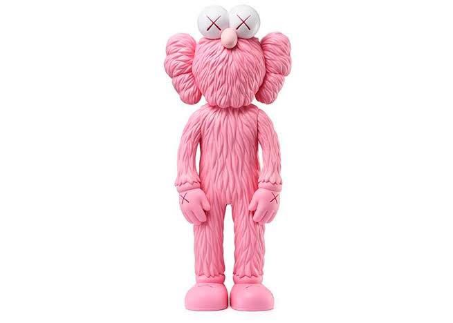 MEDICOM TOY メディコムトイ ×KAWS BFF OPEN EDITION PINK フィギュア ピンク 新品未使用 カウズ ベアブリック_画像1