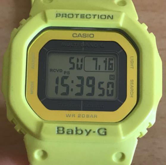 847-0316 CASIO カシオ Baby-G レディース腕時計 ラバーベルト