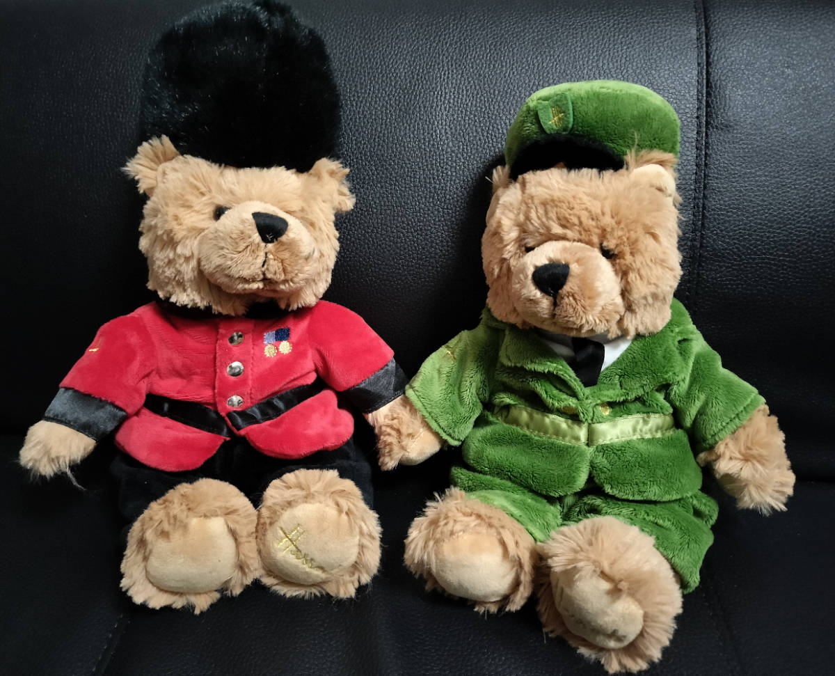 ラストプライス!英国 Harrods ハロッズ テディベア Mサイズ 2 ラストプライス!英国 Harrods ハロッズ テディベア Mサイズ 2