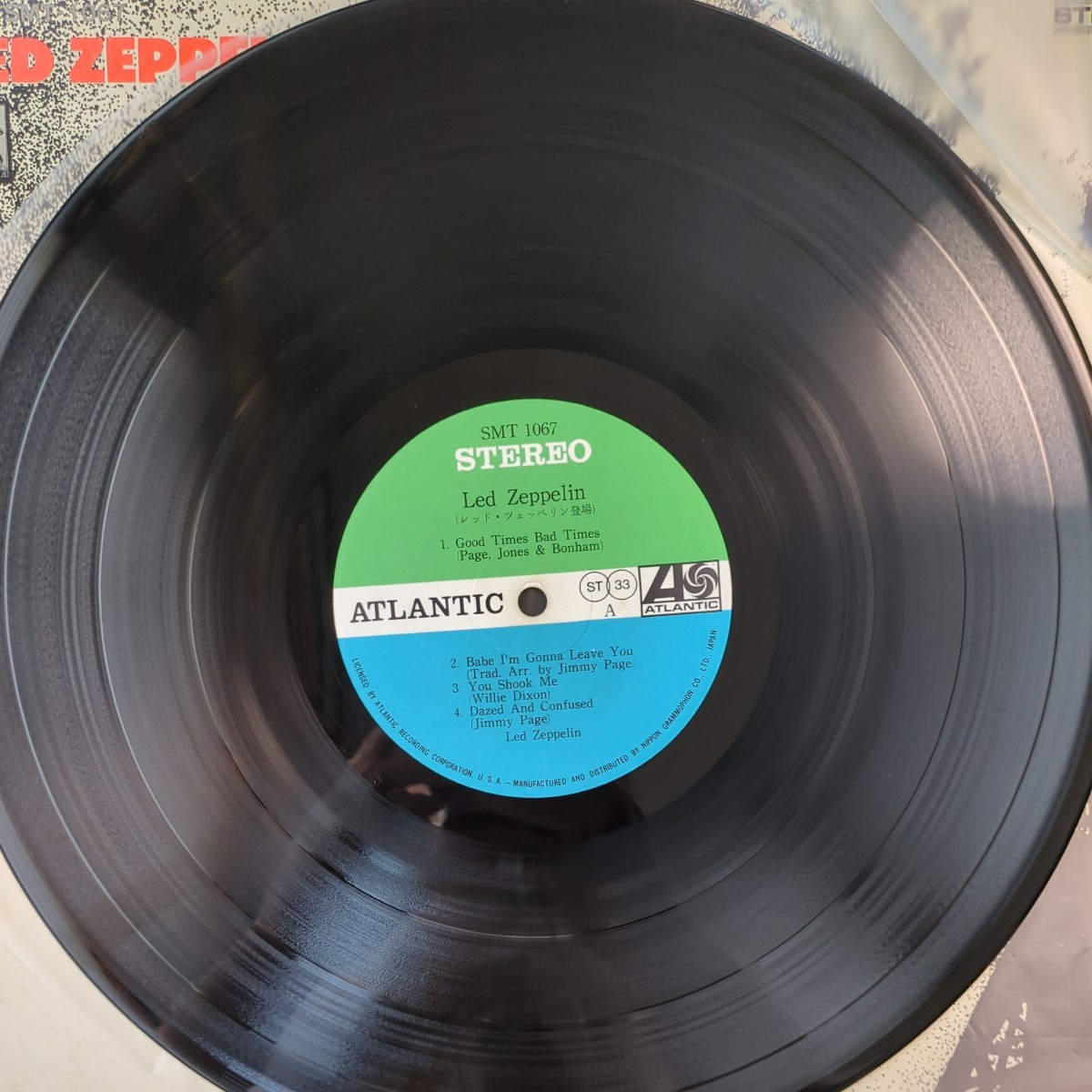 メンバー名誤植 JP original 最初回 LED ZEPPELIN レッド・ツェッペリン レッドツェッペリン analog record レコード LP アナログ vinyl_画像7