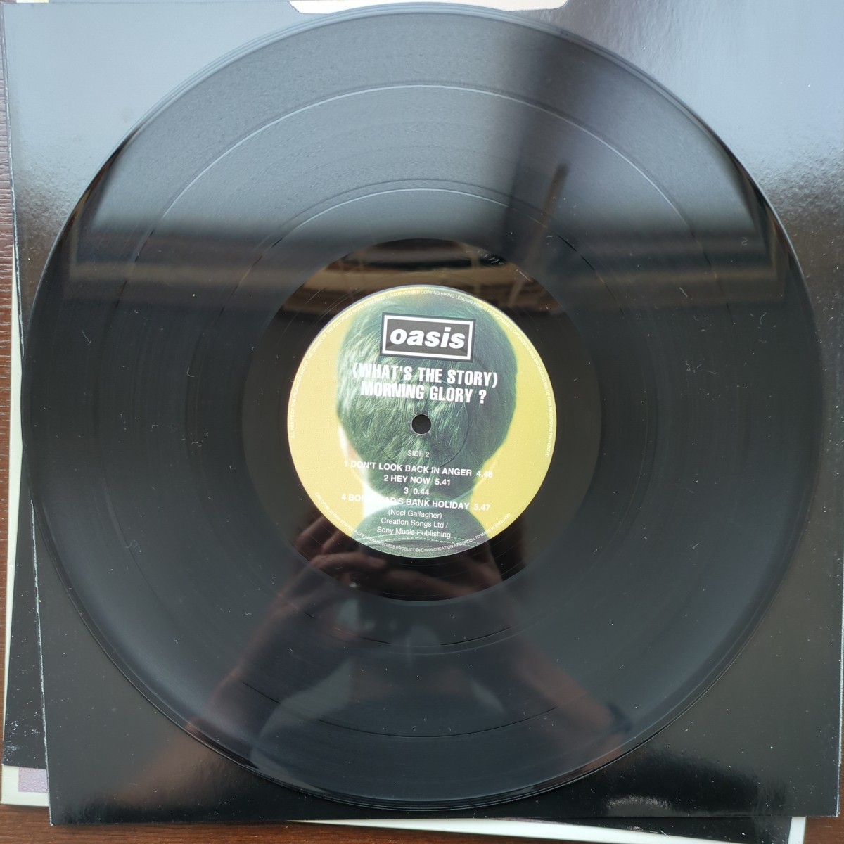 UK original damont crelp189 oasis オアシス MORNING GLORY モーニング・グローリー analog record レコード LP アナログ vinyl