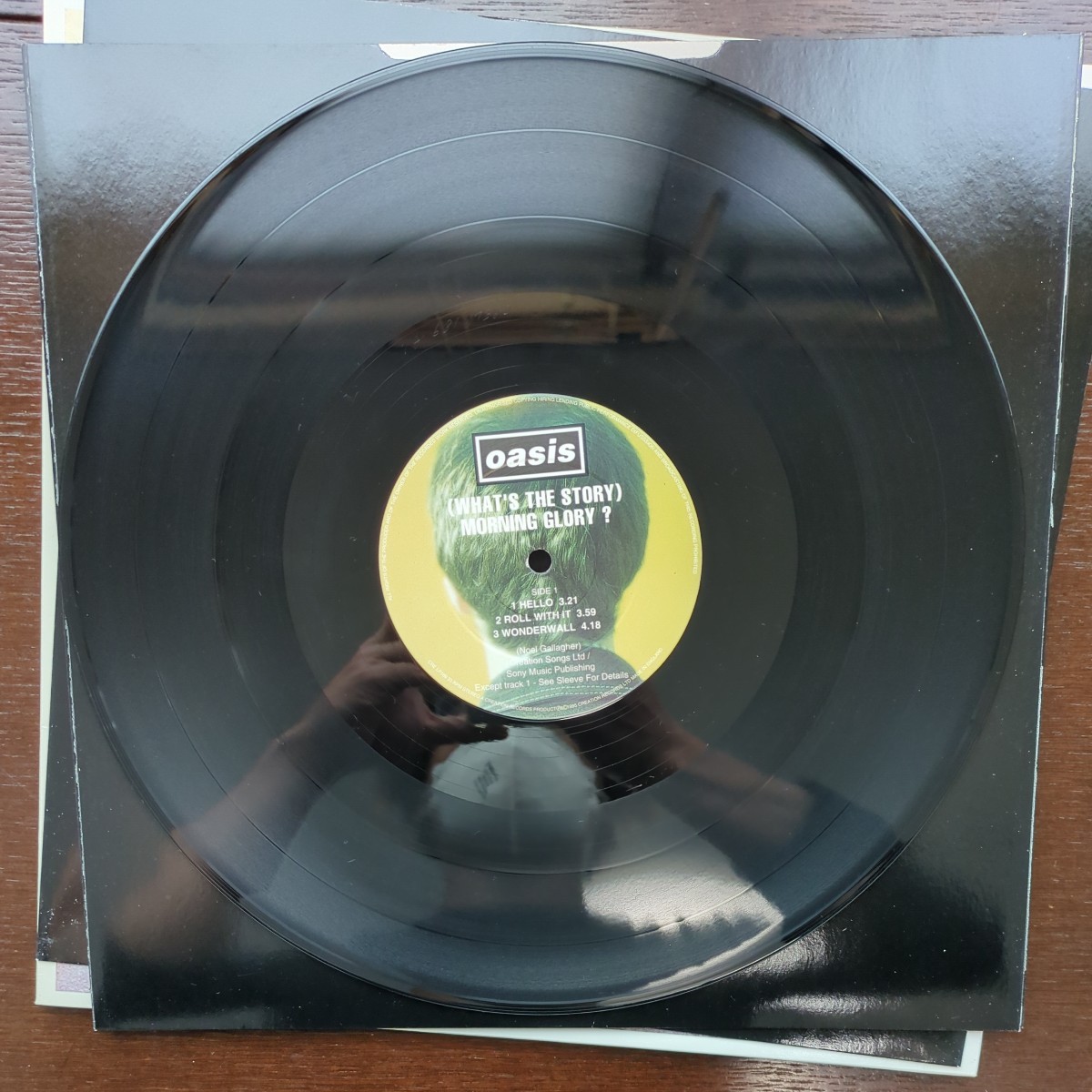 UK original damont crelp189 oasis オアシス MORNING GLORY モーニング・グローリー analog record レコード LP アナログ vinyl
